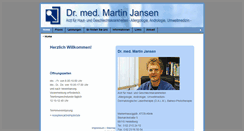Desktop Screenshot of hautarzt-dr-jansen.de